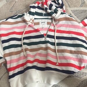 Aerie Multicolor Striped Pullover
